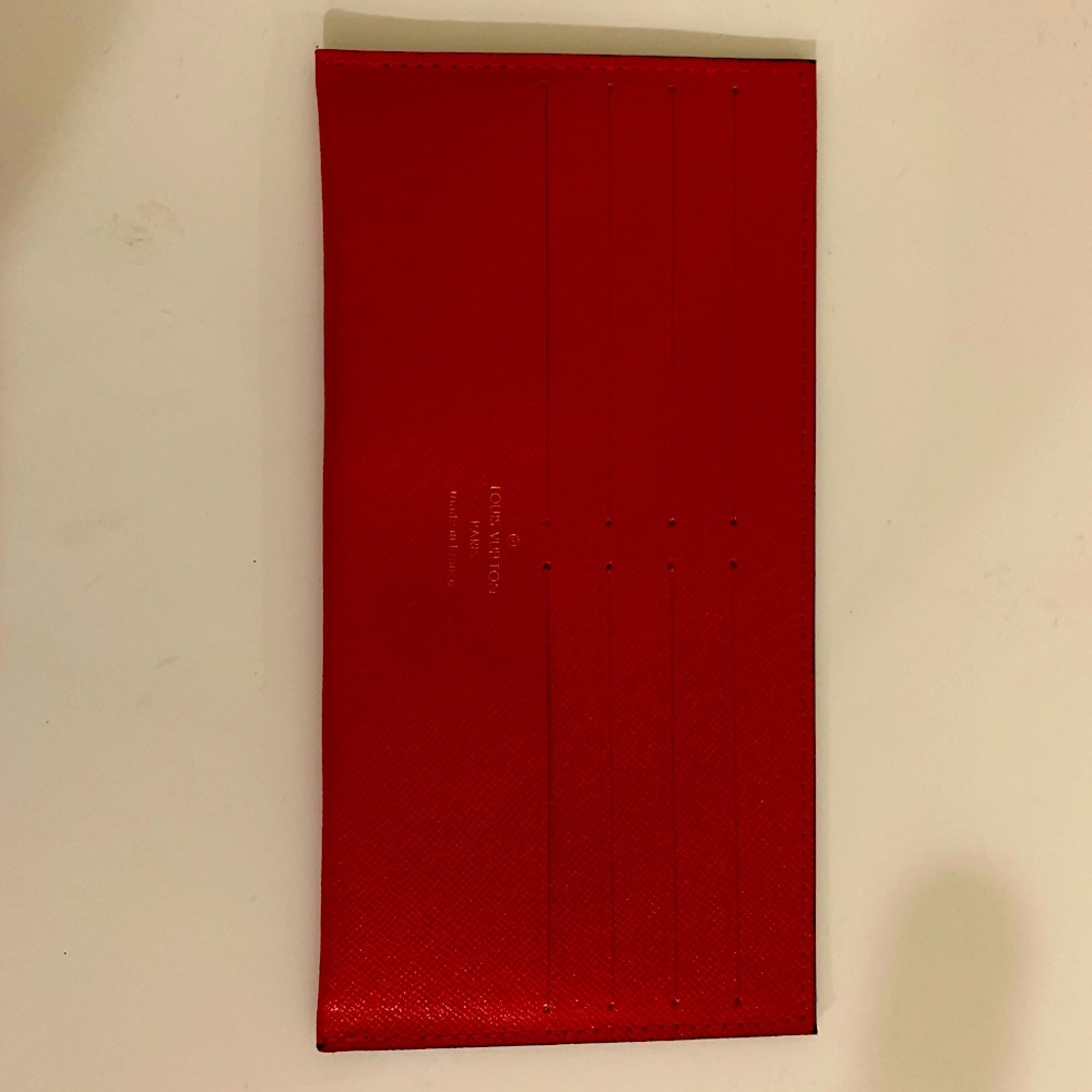 Louis Vuitton Red Card Holder